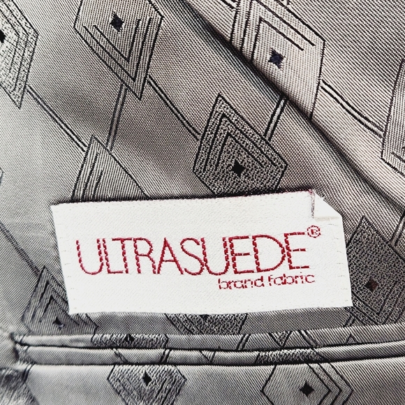 VINTAGE Ratner Clothes Blazer Skinner Ultra Suede Jacket Mens 50L - Picture 7 of 10